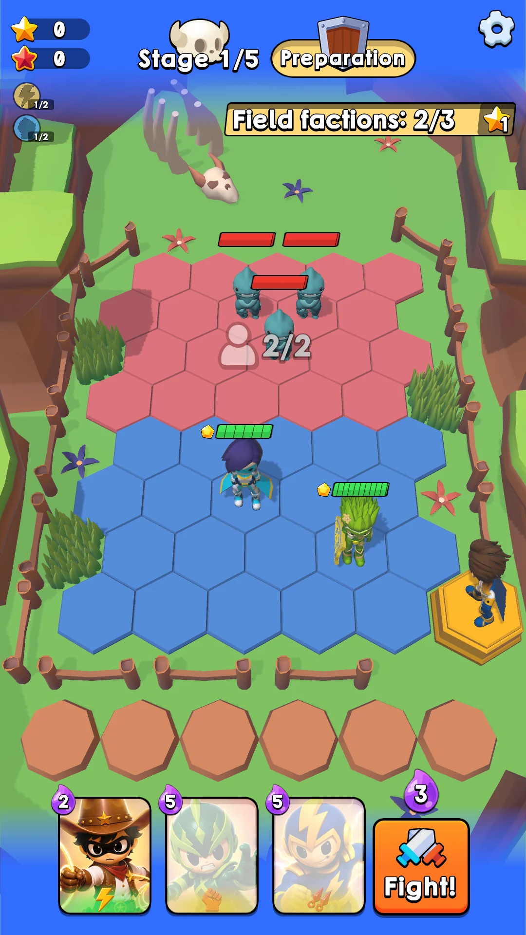 Merge Valiants screenshot